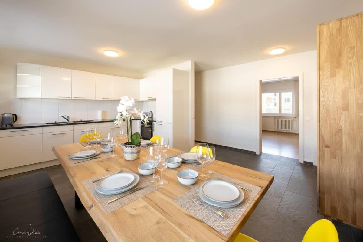 Charming Apartment In St Moritz Kültér fotó