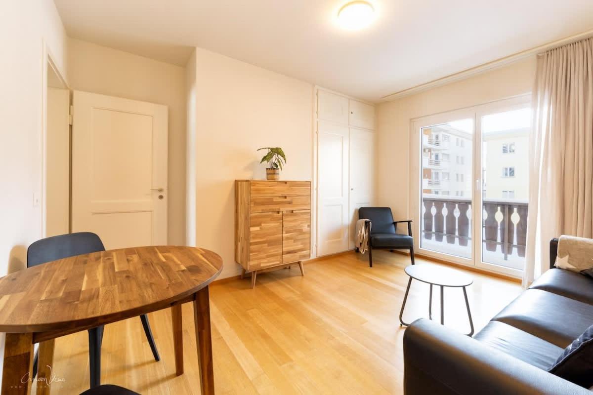 Charming Apartment In St Moritz Kültér fotó